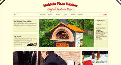 Desktop Screenshot of mobielepizzabakker.com